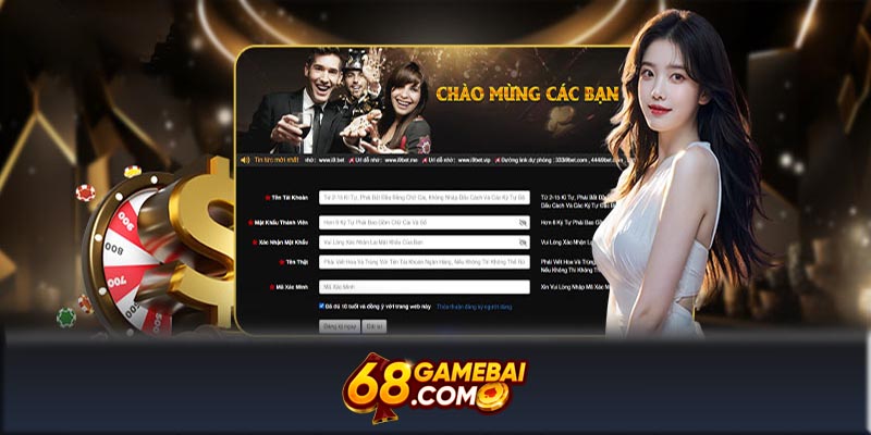 Cách đăng nhập vào 68Gamebai